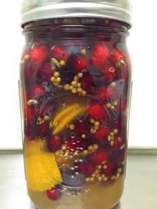pickled cranberries